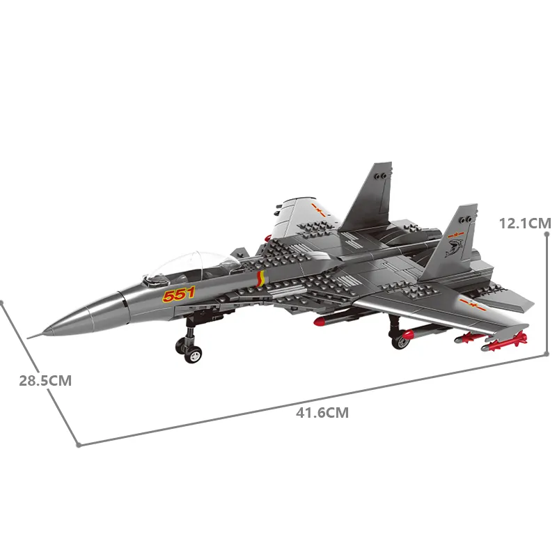 Carrier-Based Aircraft Military Fighter Air Force Building Block Set,WW2 Military Airplanes Model,Aircraft Plane Brick Building Set Toy Gifts for Kids and Adults,272PCS