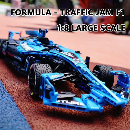 Double Eagle Apollo Sun God building block car assembling racing Ferrari LE Assembly high-toy sports car F 1-Formula-1667 particles