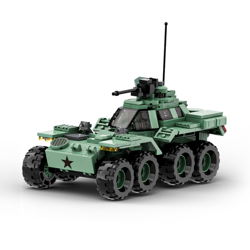 Military Vehicles Toy Building Set, Armored Vehicles Building Kit, Wars Army Battle Car Constrction Building Block for Kids and Adult