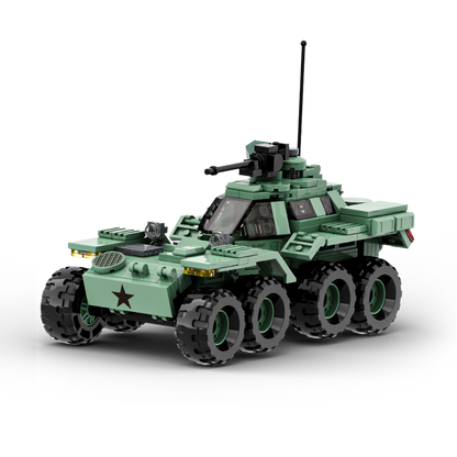 Military Vehicles Toy Building Set, Armored Vehicles Building Kit, Wars Army Battle Car Constrction Building Block for Kids and Adult