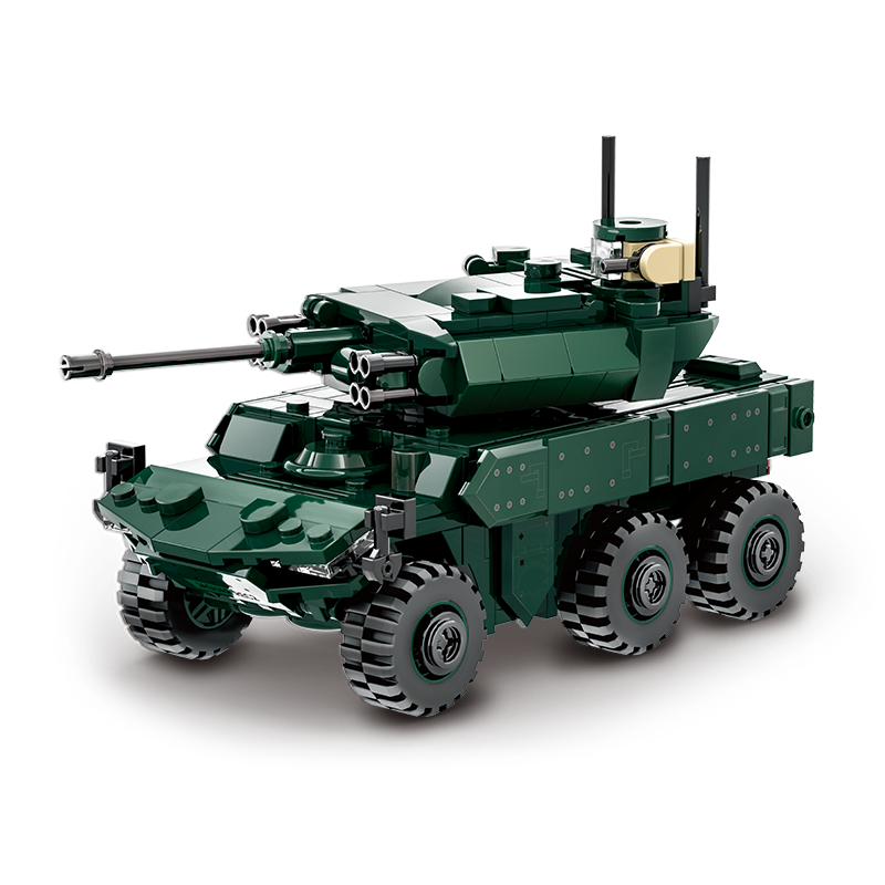 Military Vehicle Building Blocks Sets,Armored Model Brick Set Highly Detailed Set for Military Enthusiast, Teens and Adults