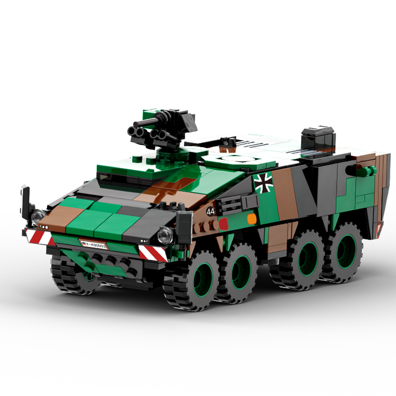 carro armato militare, mattoncini da costruzione per bambini, WW2 militari, compatibili con Lego Cobi