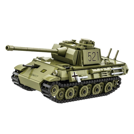 Panther Tank，WW2 Army Tank Building Set，Military Model Kit for Adults，Moc Building Blocks and Engineering Toy，Collectibles Gift for Teen Boy Military Fans