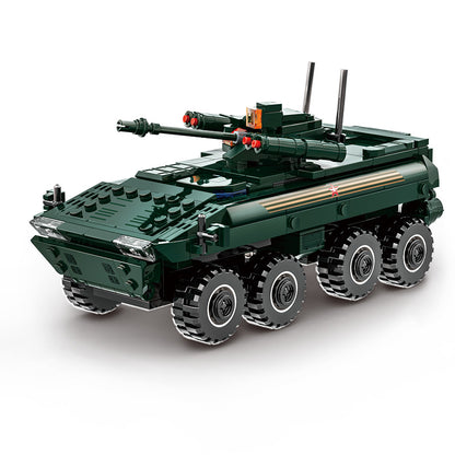 Military Vehicle Building Blocks Sets,Armored Model Brick Set Highly Detailed Set for Military Enthusiast, Teens and Adults