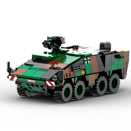 carro armato militare, mattoncini da costruzione per bambini, WW2 militari, compatibili con Lego Cobi