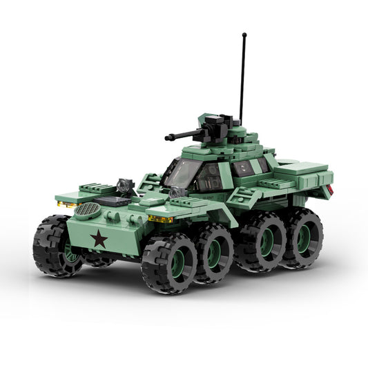 Military Vehicles Toy Building Set, Armored Vehicles Building Kit, Wars Army Battle Car Constrction Building Block for Kids and Adult