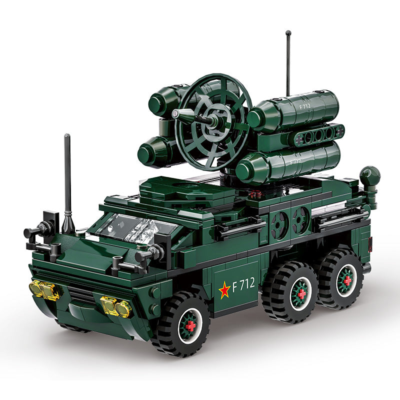 Military Vehicle Building Blocks Sets,Armored Model Brick Set Highly Detailed Set for Military Enthusiast, Teens and Adults