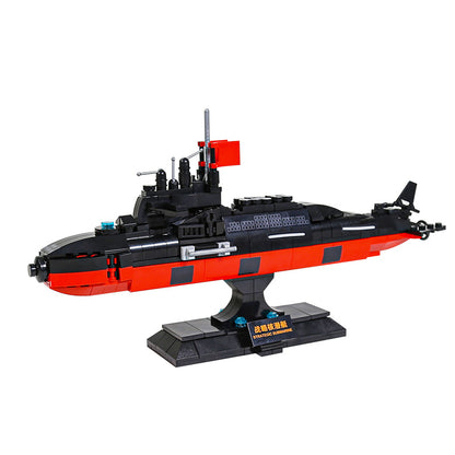 Strategic Nuclear Submarine Military Series Building Bricks Set  Warship Build Blocks Toy, Gift for Adult